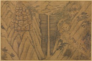 Dwelling in the Longmian ("Sleeping Dragon") Mountains de follower of Li Gonglin