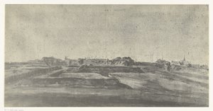 Vista de Maastricht, 1672 Fotos de dibujos de la invasión francesa de los Países Bajos en 1672 por Adam Frans van der Meulen conservados en la Manufacture des Gobelins (título de la serie) de frères Moreau