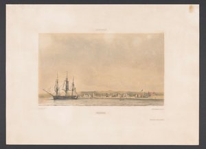 bonaire Bonaire (título sobre objeto) West Indies (título de la serie sobre el objeto) Vistas desde las Indias Occidentales de los Países Bajos (título de la serie) de jonkheer Jacob Eduard van Heemskerck