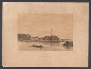 Fuerte Zeelandia en Paramaribo
Surinam. Vista del Fuerte Zelandia en Paramaribo (título en el objeto)
Indias Occidentales (título de la serie en el objeto)
Gezigten uit Neerland