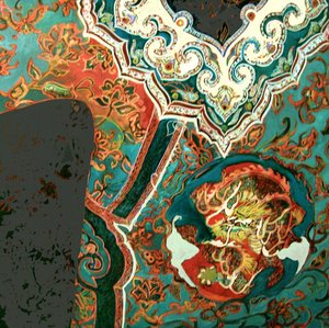 Chaqueta china, 2013 (técnica mixta) de linda arthurs
