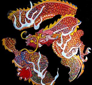Dragón, 2013 (técnica mixta) de linda arthurs