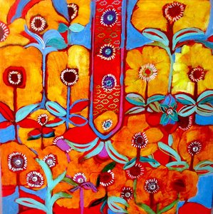 Pieza de camisa India, 2014 (técnica mixta)