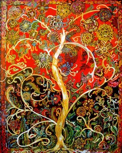 Árbol de la vida, 2017 (técnica mixta) de linda arthurs