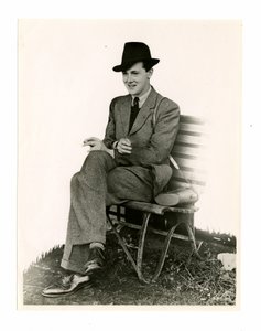 Lord Burlington, c.1938 (foto en blanco y negro)