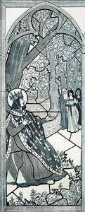 ¿Alguien se fue de aquí? palabras de Luis IX conocido como San Luis (1214-1270) que hacía justicia al pie de un roble para animar a la población a contar sus quejas. Ilustración de Job (Jacques Marie Gaston Onfray y Breville) (Jacques-Marie) (1858-1931)