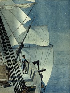 Campaña de Egipto (1798-1801): regreso de Alejandría a Egipto a bordo de la fragata 