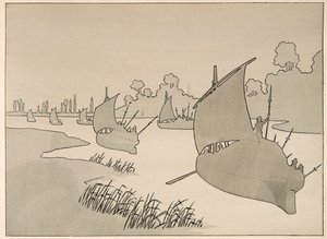 Ilustración del libro “Le bon roy Henri”: El Duque de Parma intenta abastecer París por barco de pseudonym for Onfray de Breville Jacques Job