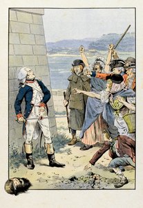 En cautiverio en Plymouth, Théophile Malo Corret de La Tour (o Latour) d