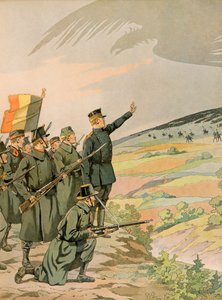 Historia de Bélgica: El rey Alberto (1875 - 1934) y el ejército belga enfrentan la invasión alemana durante la Primera Guerra Mundial de pseudonym for Onfray de Breville Jacques Job