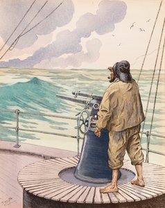 El pescador (marinero ballenero) de pseudonym for Onfray de Breville Jacques Job