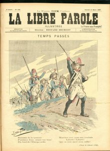 La Libre Parole Ilustrada de pseudonym for Onfray de Breville Jacques Job