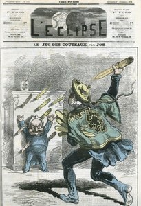 Le jeux des knives, Adolphe Thiers (1797-1877), historiador y estadista francés. Portada en "L