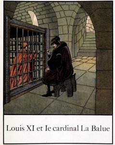 Luis XI y el Cardenal La Balue - en 