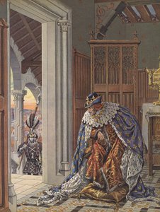 El anciano rey Luis XI de Francia temiendo la muerte de pseudonym for Onfray de Breville Jacques Job