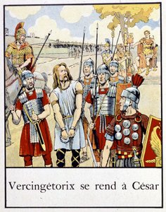 Vercingétorix se rinde a César - en 