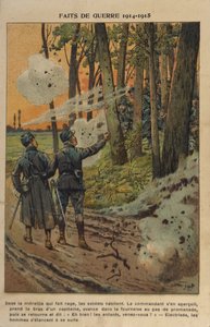 WW1: Oficiales heroicos (ilustración) de pseudonym for Onfray de Breville Jacques Job