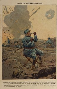 WW1: La carpeta del general (ilustración) de pseudonym for Onfray de Breville Jacques Job