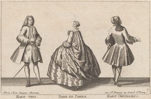 Traje Unis/Dama en Panier/Traje Ordinario de published by Jacques Chéreau