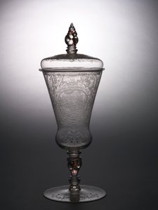 Copa con tapa, c.1715