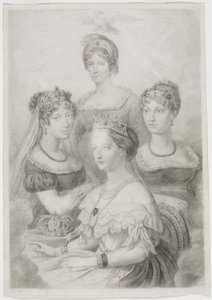 mujeres bonaparte de studio of A. W. A. Plâté Studio (Ceylonese)