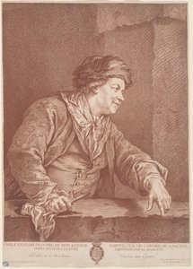 Carle Van Loo de the Elder Gilles Demarteau after Carle Van Loo