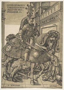 San Jorge a caballo, 1508-1518