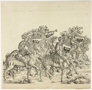 Triunfo de Maximiliano de the Elder Hans Burgkmair