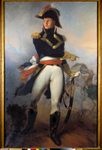 Portrait en pied du general Jean Andoche Junot (Jean-Andoche) (1771-1813) Pintura de Raverat Vincent Nicolas Raverat (1801-1865) Siglo XIX. París, Museo del Ejército