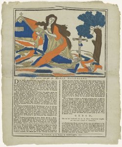 La vida de Santa María Magdalena (título en el objeto) de weduwe H. Bontamps