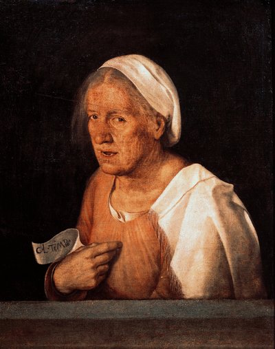 La Vieja, después de 1505 de Giorgione