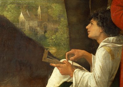 Tres filósofos de Giorgione (1478-ca 1510), óleo sobre lienzo de Giorgione