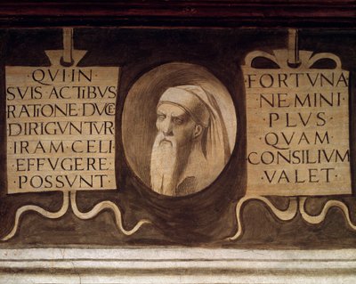 Detalle de las Máximas de Giorgione