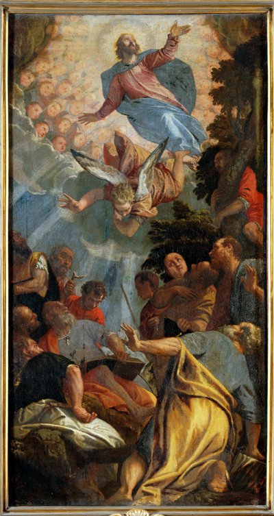 Ascensión de Cristo (pintura sobre lienzo) de (1528-88) Veronese