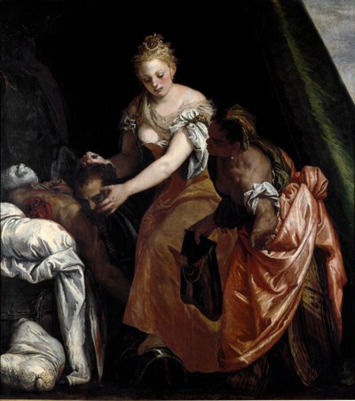 Judith con la cabeza de Holofernes de Veronese