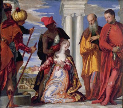 El martirio de Santa Justina, c.1555 de Veronese