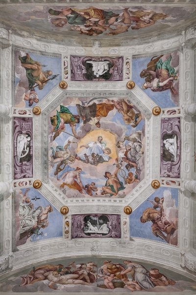 El Olimpo, bóveda de la Sala del Olimpo de Veronese