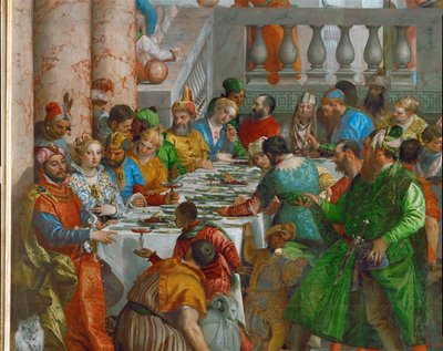 Las Bodas de Caná ... de (1528-88) Veronese