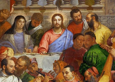 Las Bodas de Caná ... de (1528-88) Veronese