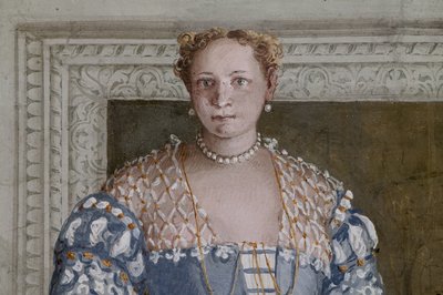 Donna Barbaro, la Sala del Olimpo, detalle de 2632651 de Veronese