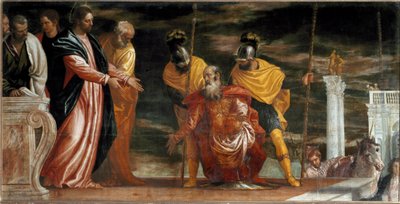 Jesús y el centurión de Cafarnaúm de Veronese