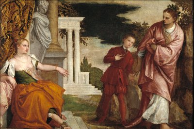 Joven entre el Vicio y la Virtud de Veronese
