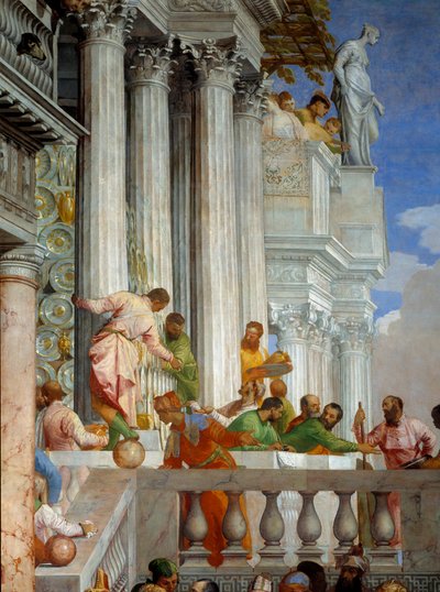 Las bodas de Caná (detalle) de Veronese