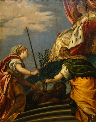 Venecia entre la gloria y la paz, de Paolo Caliari conocido como Veronés (1528-1588), óleo sobre lienzo de (1528 88) Veronese