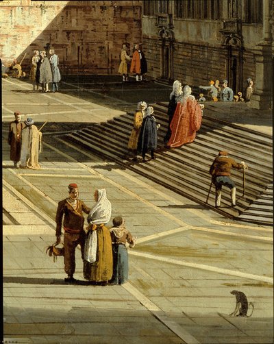 La entrada al Gran Canal y la Iglesia de la Salute - ... de (1697-1768) Canaletto