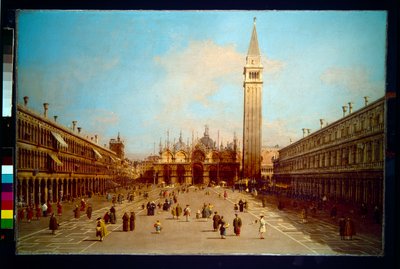 Plaza de San Marcos mirando hacia la Basílica de San Marcos de (1697 1768) Canaletto