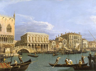 Vista de la Riva degli Schiavoni, Venecia de (1697 1768) Canaletto
