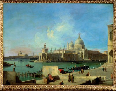 Vista de la Salute desde la entrada del Gran Canal - ... de (1697-1768) Canaletto