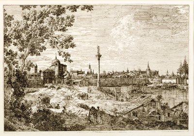 Vista imaginaria de Padua de Canaletto