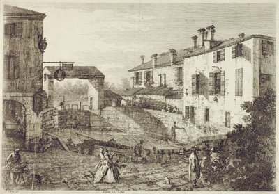 Le Porte de Dolo de Canaletto